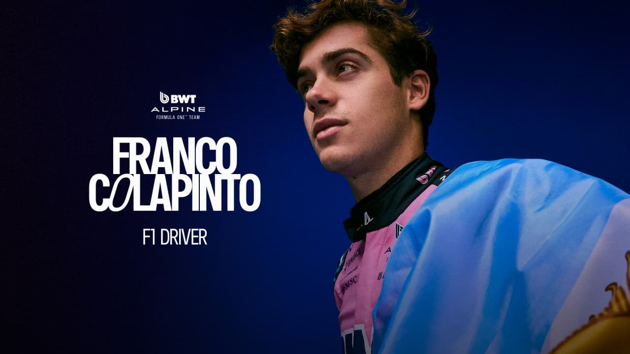 Franco Colapinto vuelve a Fórmula Uno con Alpine