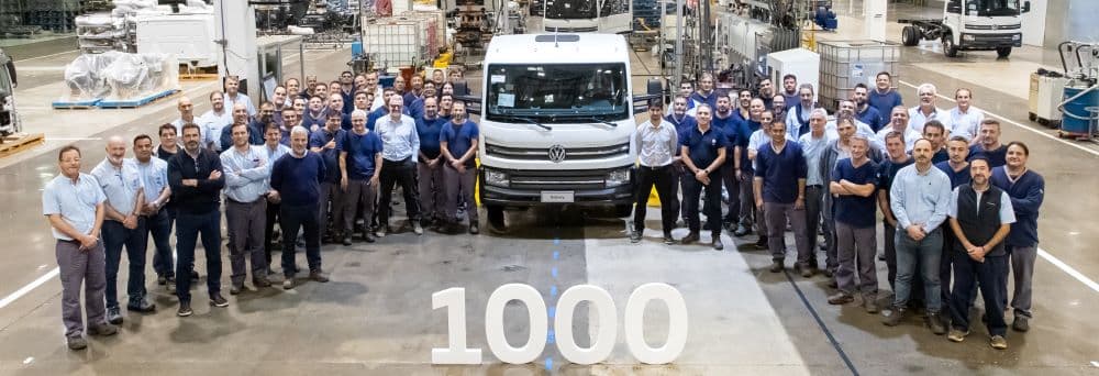 Volkswagen Argentina alcanza su producción de la unidad número 1.000