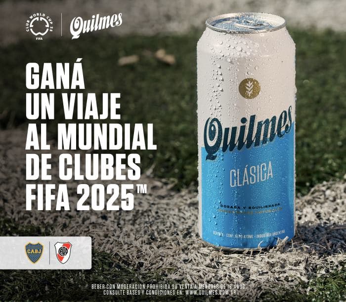Quilmes sortea un viaje para los partidos de Boca-Bayern Munich y River-Monterrey