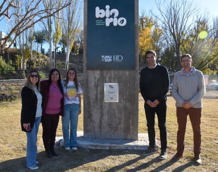 Eco, la Municipalidad de Tunuyán y el IES de Valle de Uco inauguraron BioRío