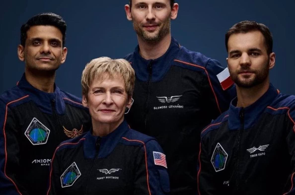 Axiom-4: astronautas de India, Polonia y Hungría vuelven al espacio de la mano de la NASA y SpaceX