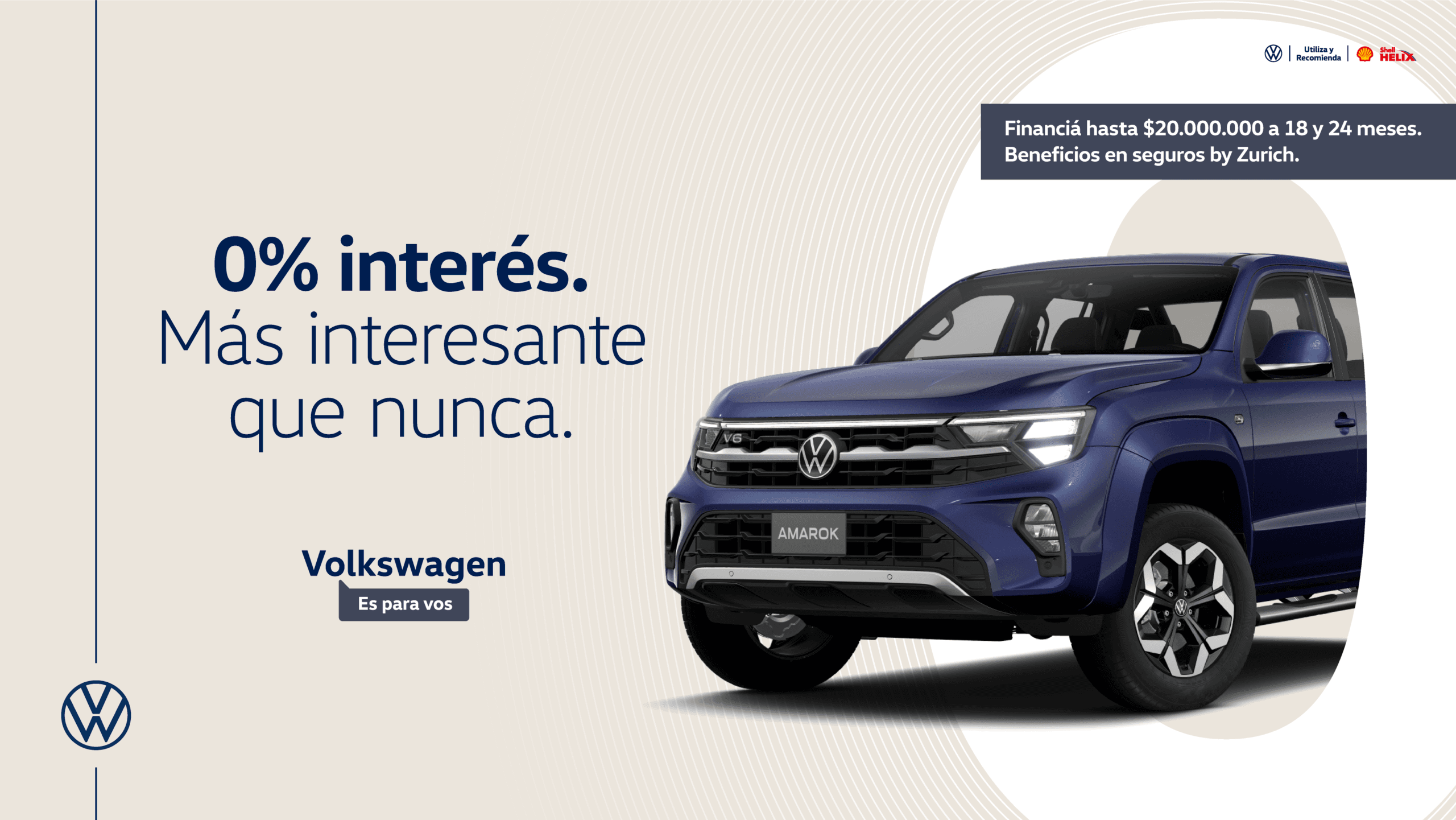 Volkswagen Argentina lanza financiación 0% para Polo y Amarok en julio