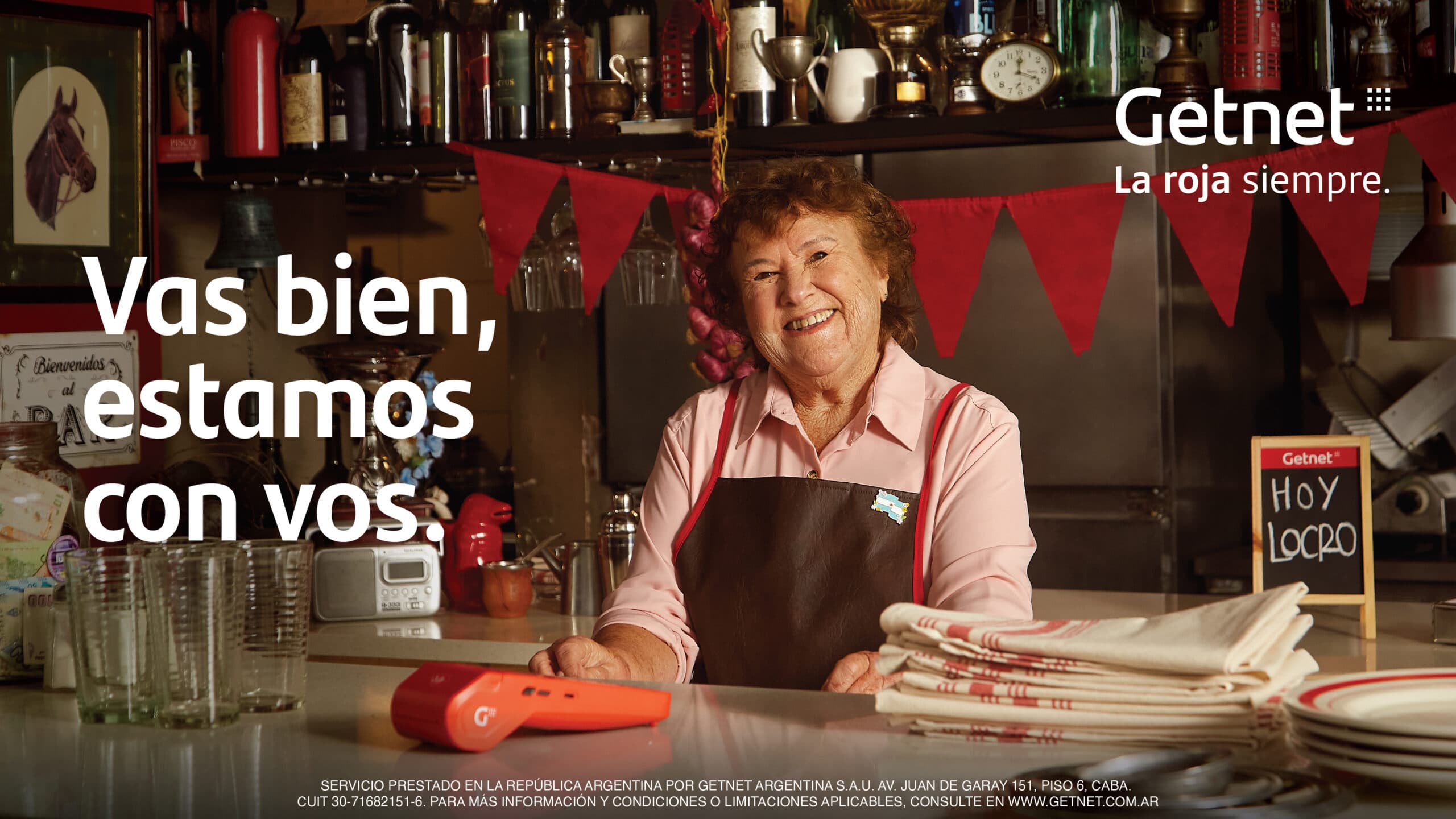 Getnet apuesta por las PyMEs con su nueva campaña: “Vas bien, estamos con vos”