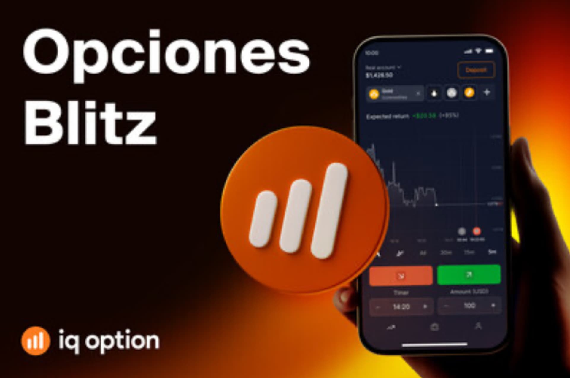IQ Option lanza Opciones Blitz con vencimientos desde 5 segundos