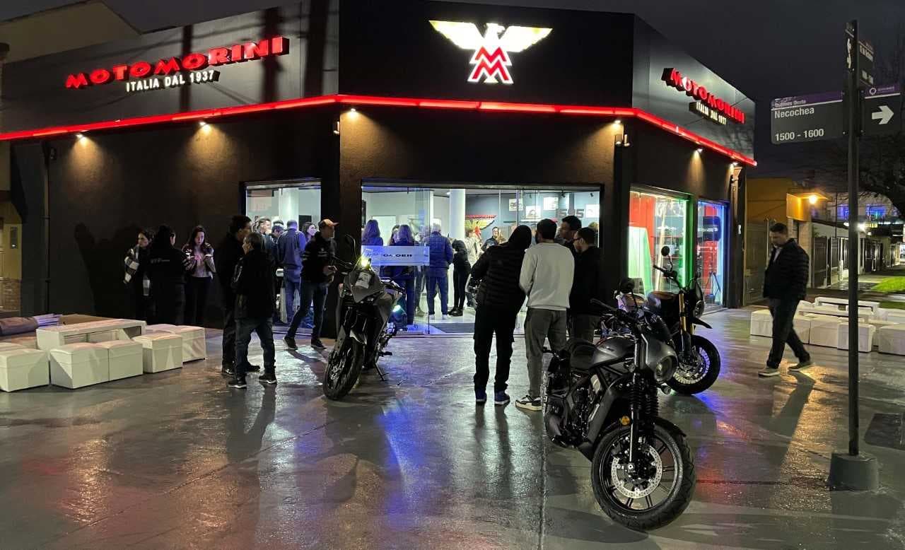 Moto Morini presenta la X-CAPE 700 y abre concesionario en Quilmes