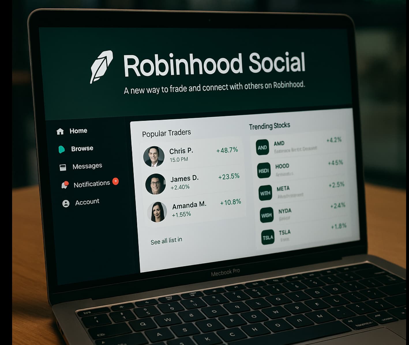 Robinhood Social: un puente entre el trading informal y la transparencia regulada