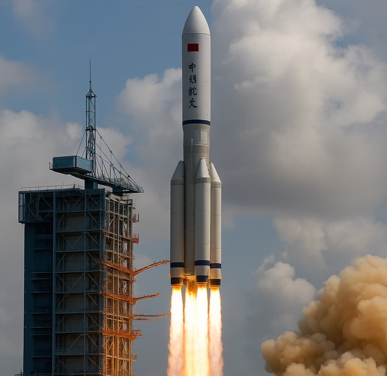 China desafía a Occidente con cohetes reutilizables y startups en Wall Street asiático