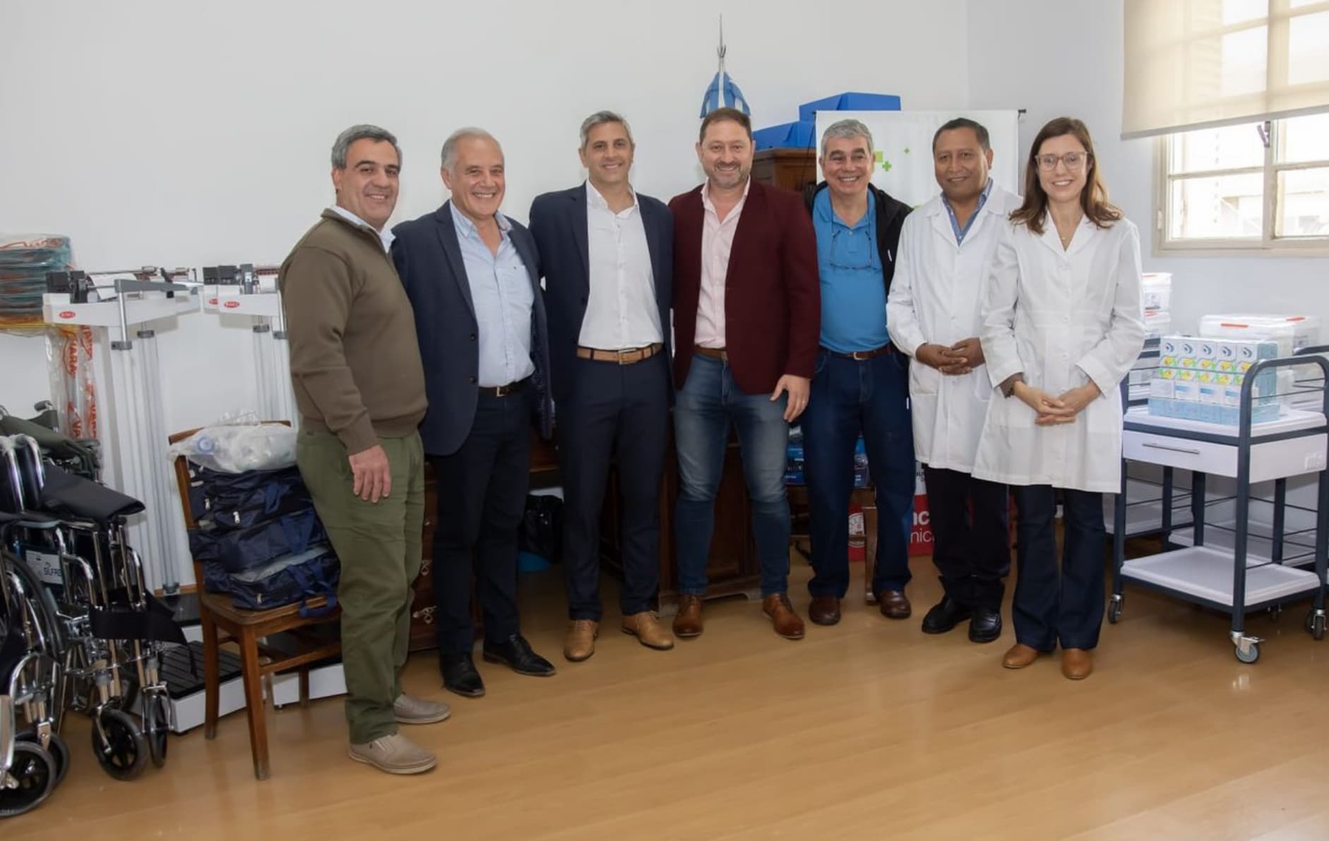 Banco Galicia aporta equipamiento al Hospital Dr. Rubén Miravalle de Lincoln