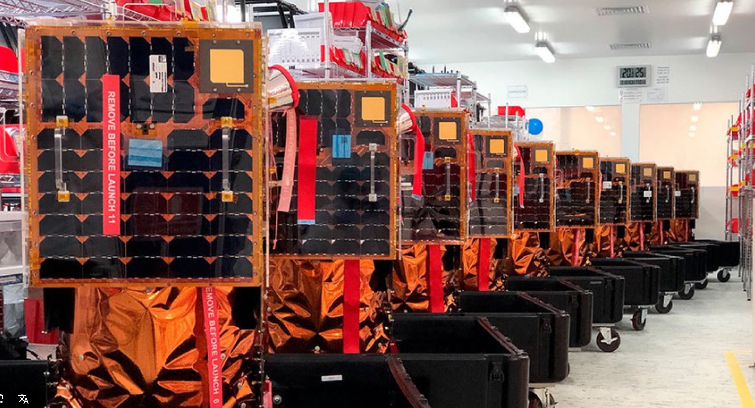 La industria de construir satélites puesta al día desde París