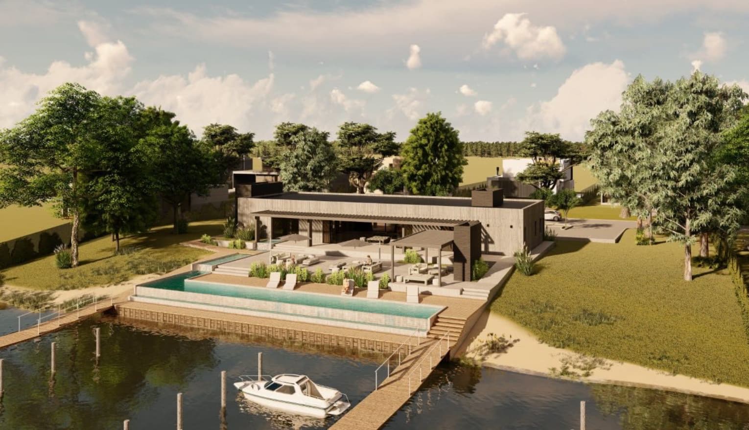 Grupo E2 inicia nueva fase de desarrollo en Naudir Delta, barrio náutico de Escobar