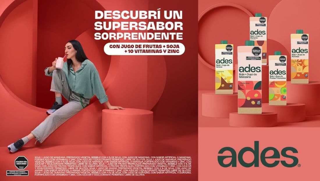 Ades se renueva: nueva imagen, el sabor de siempre