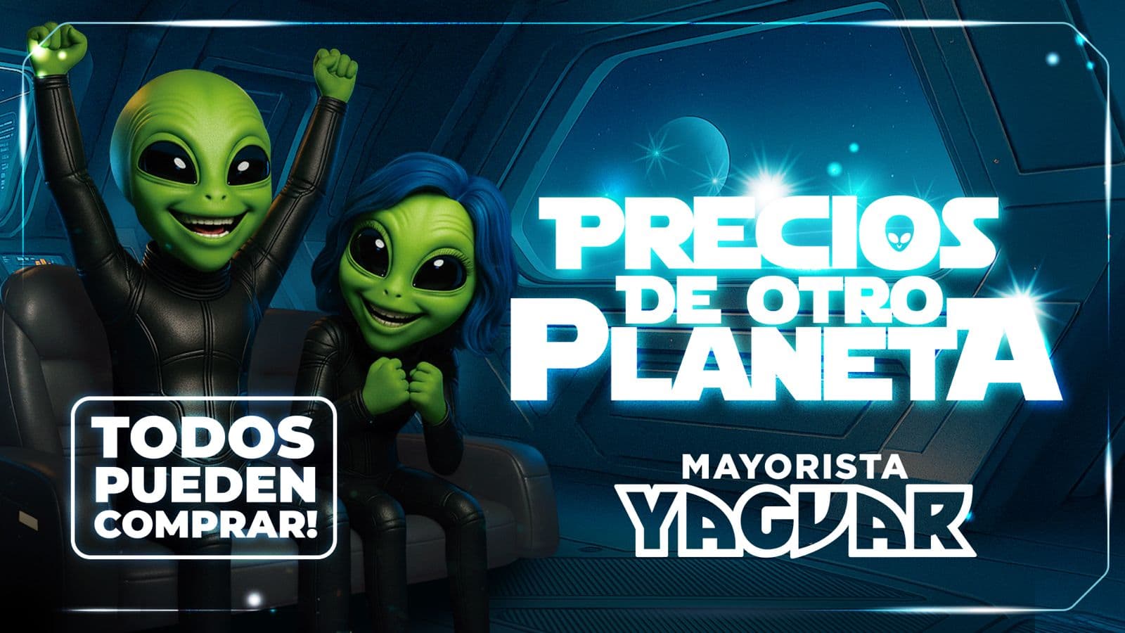Yaguar integra IA en su campaña “Precios de otro planeta”