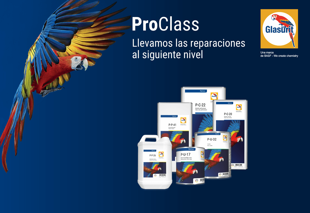 Glasurit presenta la línea ProClass para repintura automotriz en el mercado argentino