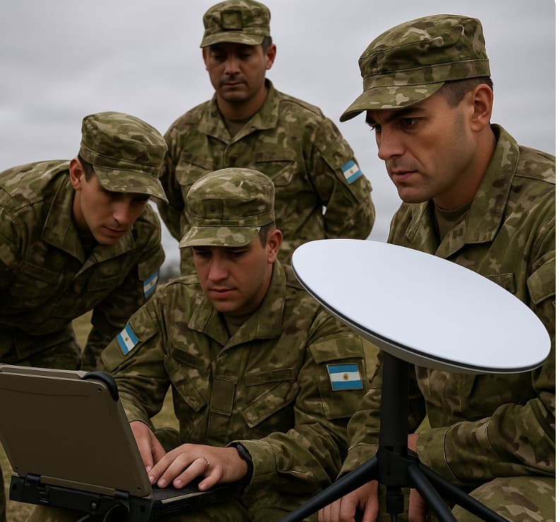 ¿Deberían las Fuerzas Armadas argentinas adoptar Starlink como solución de comunicaciones?