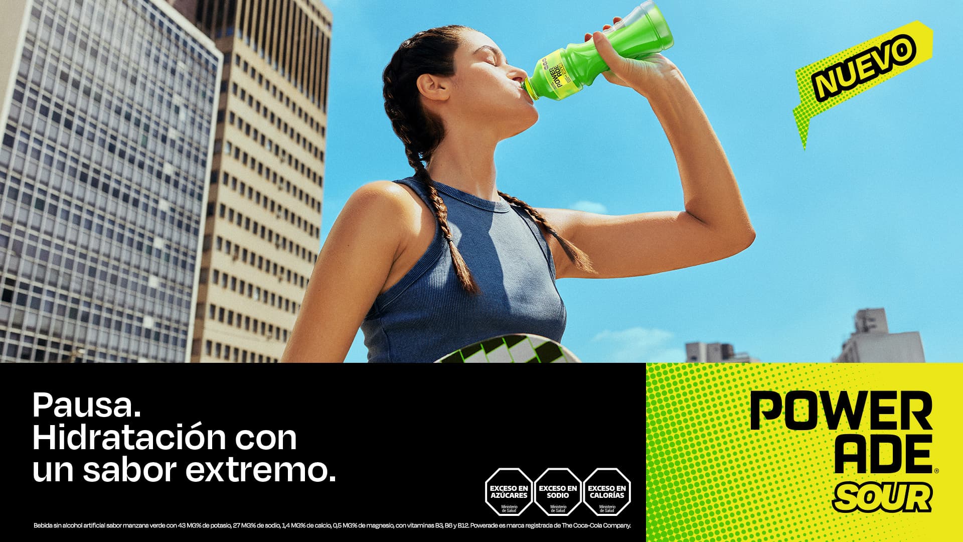 Coca-Cola presenta Powerade Sour, una edición limitada dirigida a la Generación Z