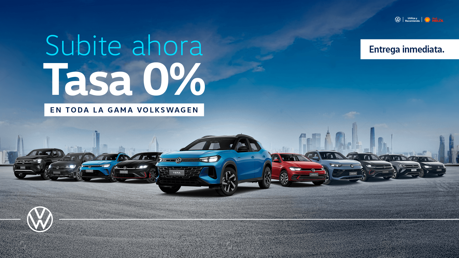 Volkswagen implementa beneficios exclusivos de financiación y seguros para su gama de vehículos en octubre
