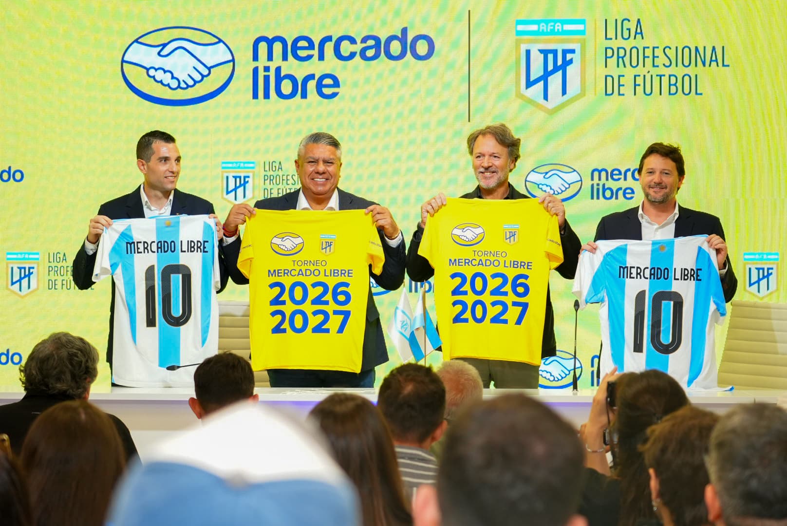 Acuerdo con AFA: Mercado Libre será "naming sponsor" de la Liga Profesional de Fútbol