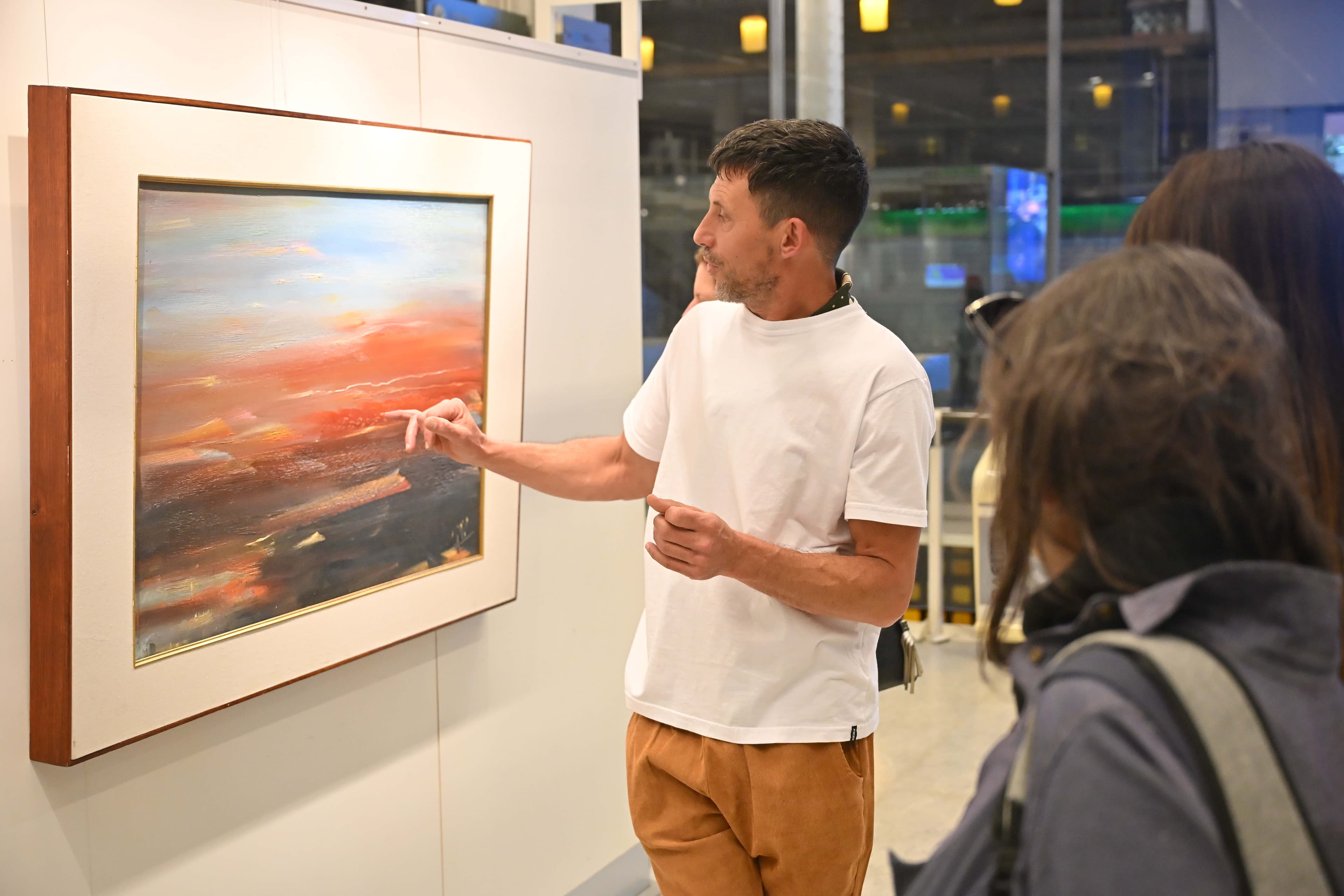 Juan Gilli exhibe “Verdes naturales” en la Caja de Cristal del Banco Ciudad