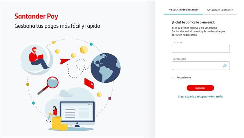 Santander Argentina lanza Santander Pay, plataforma digital interoperable para gestionar cobros y pagos empresariales