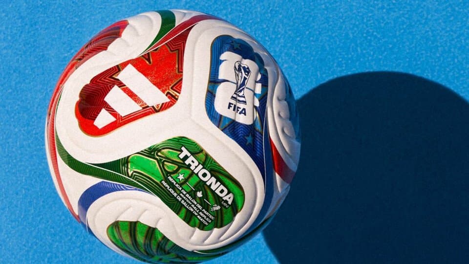Adidas presenta TRIONDA, la pelota oficial para la Copa Mundial de la FIFA 2026