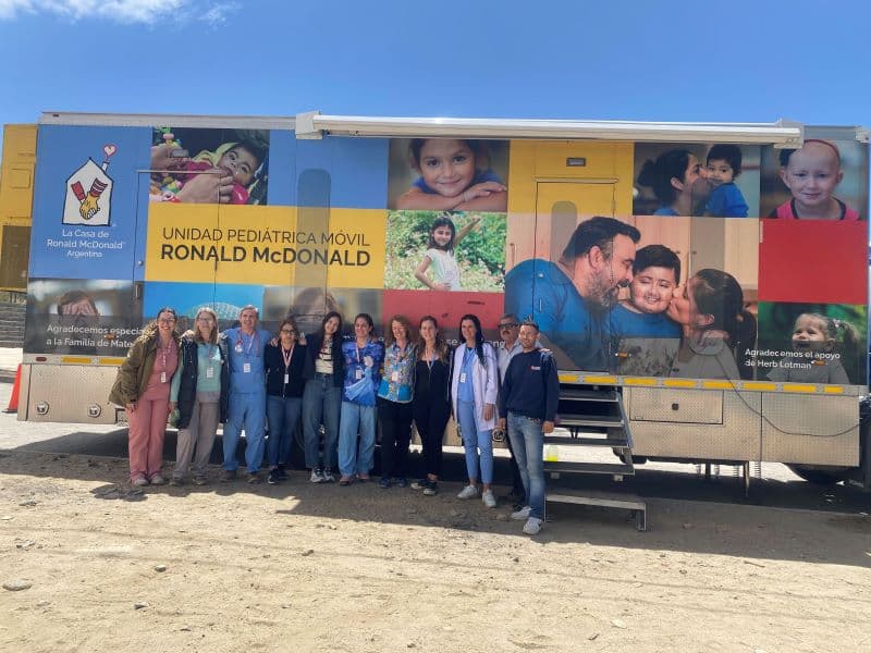 El equipo de la Casa Ronald atendió a 595 niños en Salta