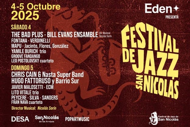 Llega la primera edición del Festival de Jazz de San Nicolás
