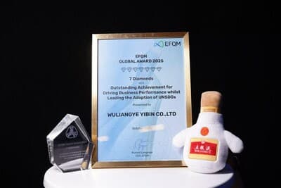 Wuliangye Yibin Co. es reconocida con el EFQM Global Award 2025 por gestión de calidad