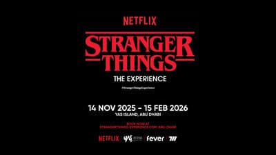Isla de Yas anuncia la apertura de “Stranger Things: The Experience” el 14 de noviembre en Abu Dabi