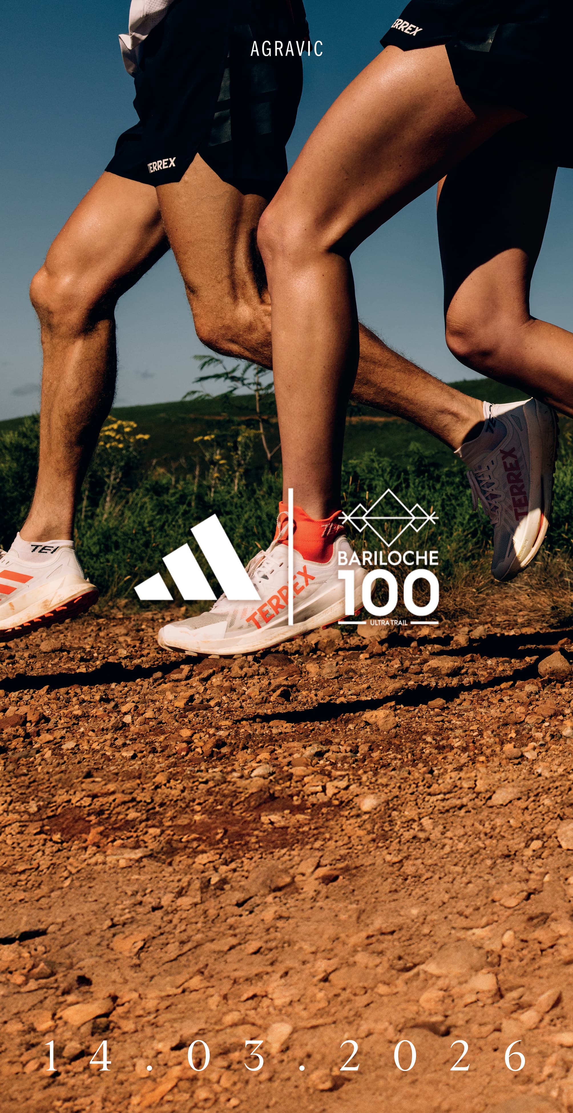 Adidas se incorpora como sponsor oficial en la competencia Bariloche100 de trail running