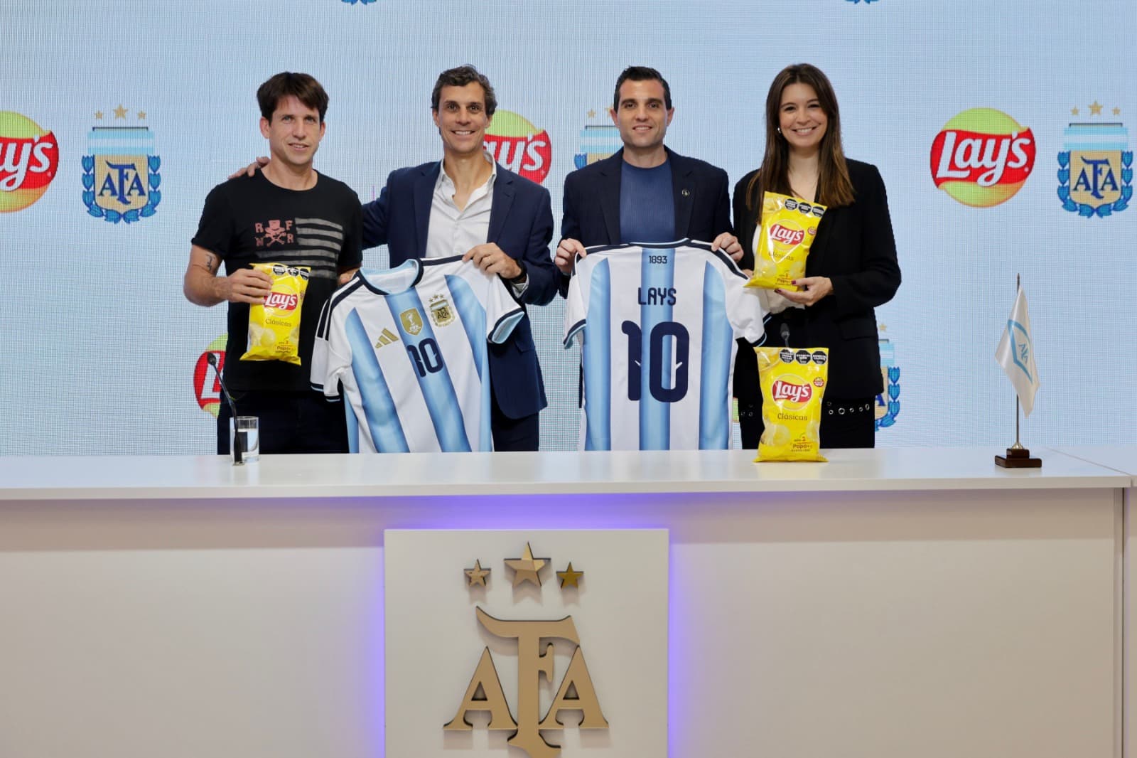 AFA y Lay’s anuncian una alianza estratégica global
