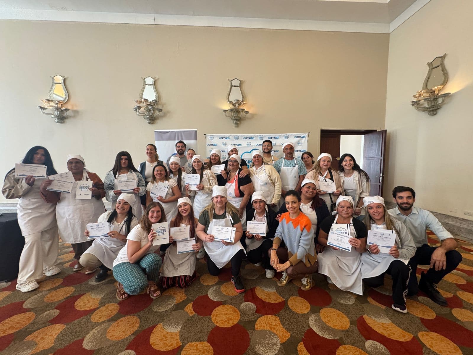 Cocinas para crecer culmina su quinta edición en Mar del Plata con entrega de diplomas y apoyo a emprendedores