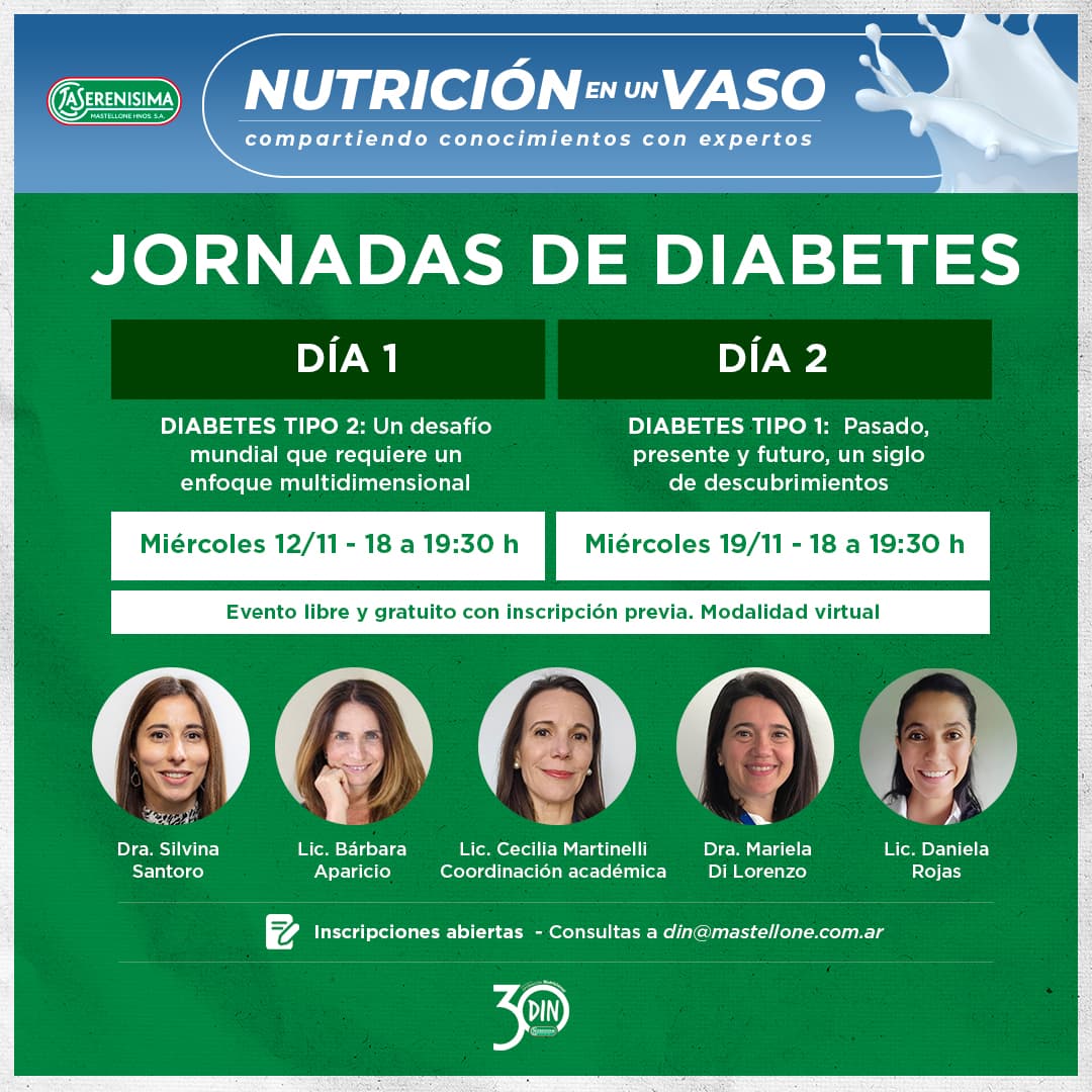 Mastellone Hnos. presenta las Jornadas de Diabetes 2025 con enfoque académico y virtual
