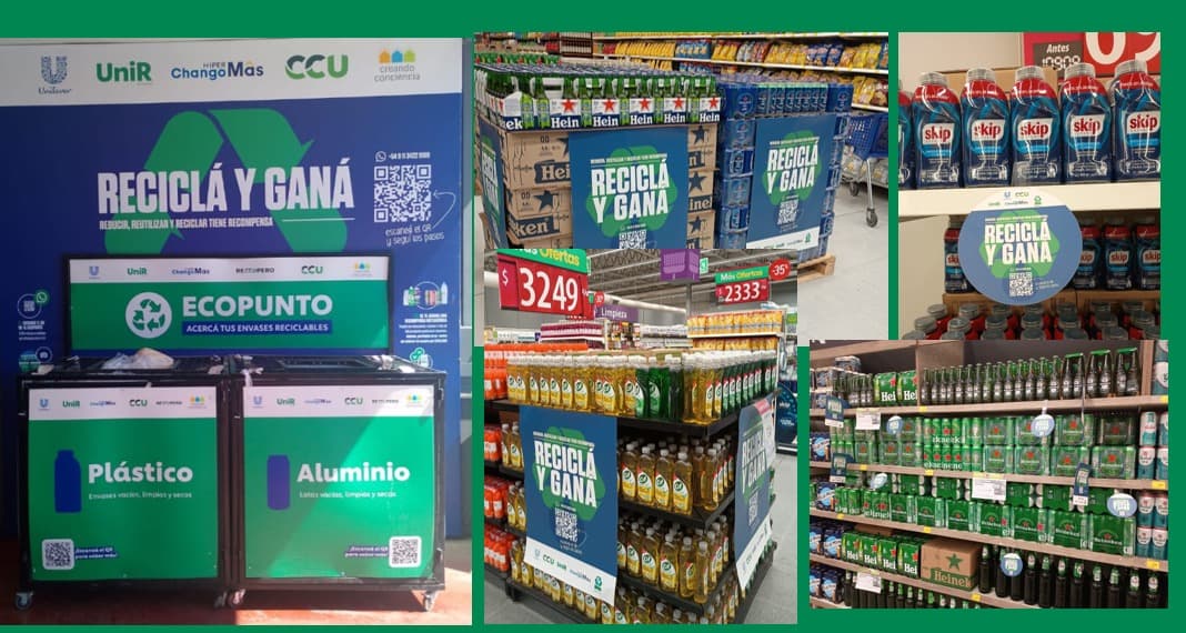 ChangoMas, Unilever y Creando Conciencia impulsan campaña de reciclaje con premios en supermercados