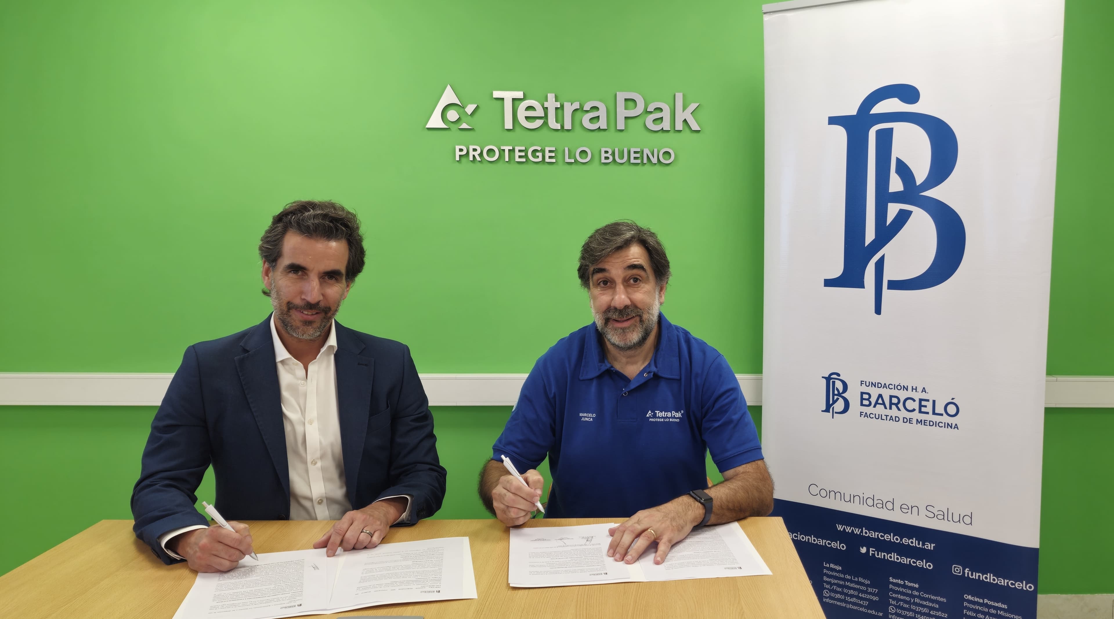 Fundación Barceló y Tetra Pak acuerdan impulsar formación e innovación con foco en sostenibilidad