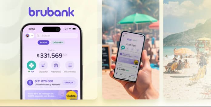 Brubank integra PIX en su app para pagos instantáneos de turistas argentinos en Brasil