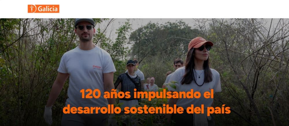 Galicia celebra 120 años con el lanzamiento de una iniciativa social de $120 millones