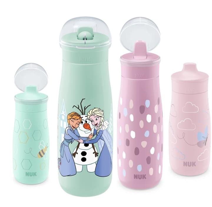 NUK presenta la botella deportiva Frozen Mini-Me Flip para niños desde los 12 meses