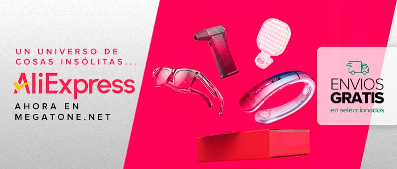 Megatone.net suma productos de AliExpress y expande su catálogo tecnológico en Black Friday
