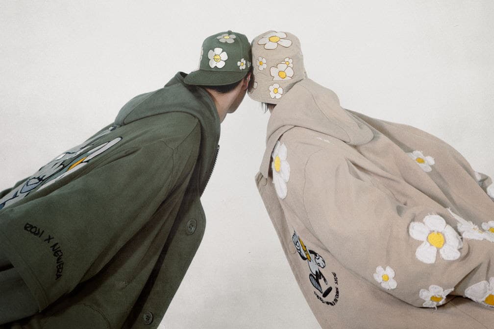 New Era y Rodrigo Roji presentan cápsula artística inspirada en la flor en Ciudad de México