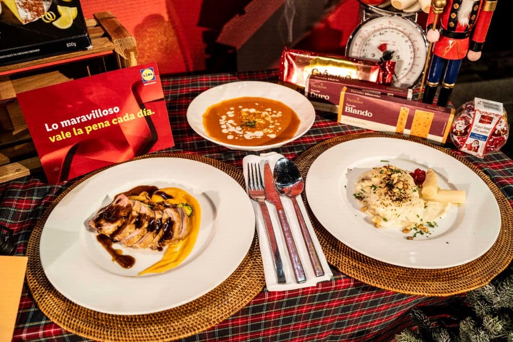 Lidl presenta su surtido navideño con más de 600 productos y menú especial en España