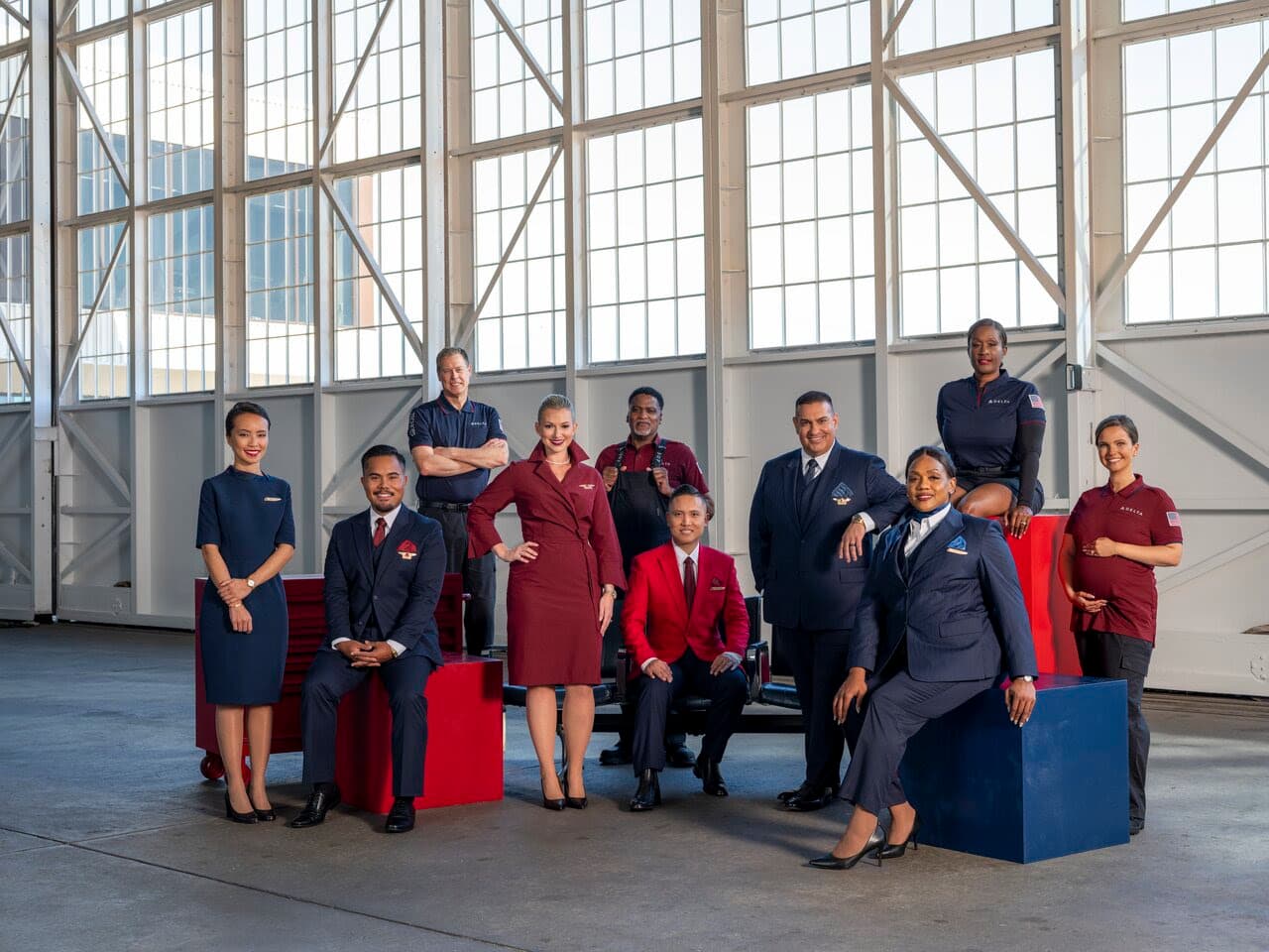 Delta Air Lines lanza la colección “Distinctly Delta” para empleados y tripulación de a bordo