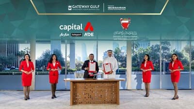Capital A y Baréin acuerdan explorar nuevo centro de aviación y logística para AirAsia