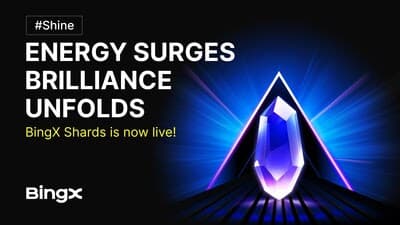 BingX presenta Shards, sistema de recompensas para usuarios de trading en spot