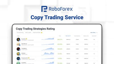 RoboForex integra su servicio de Copy Trading mejorado en el ecosistema principal