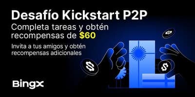 BingX presenta el “P2P Kickstart Challenge” para nuevos usuarios y promueve inclusión financiera