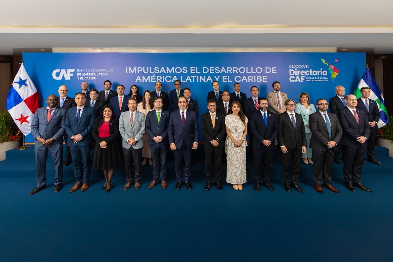 CAF aprueba financiamiento por US$ 3.175 millones para proyectos estratégicos en la región