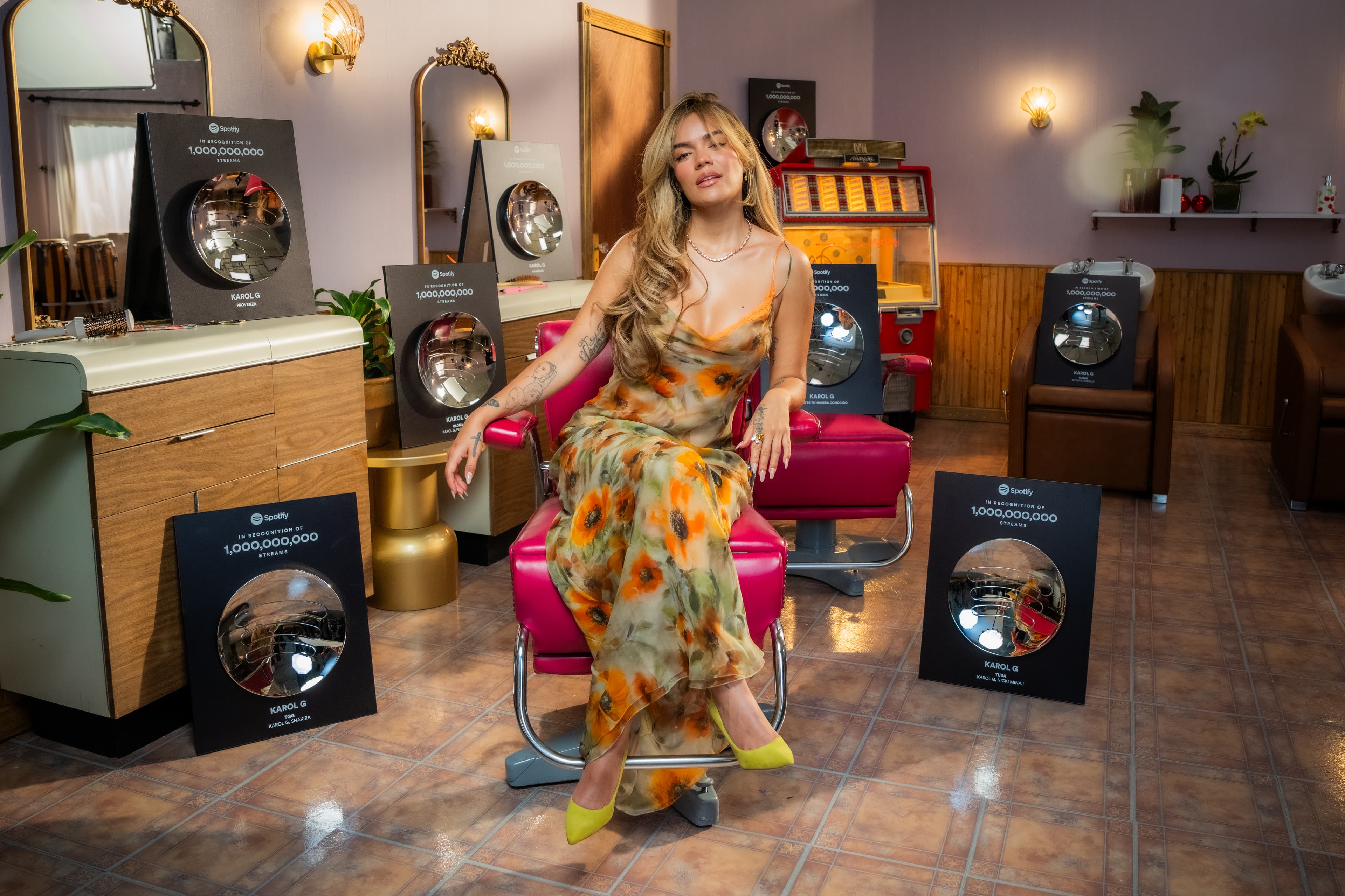 Karol G suma ocho canciones al Billions Club de Spotify y protagoniza nuevo episodio especial