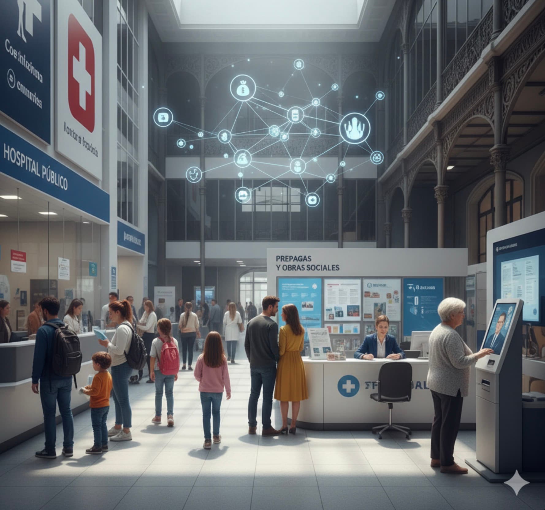 La salud en la Argentina gasta mucho y protege poco