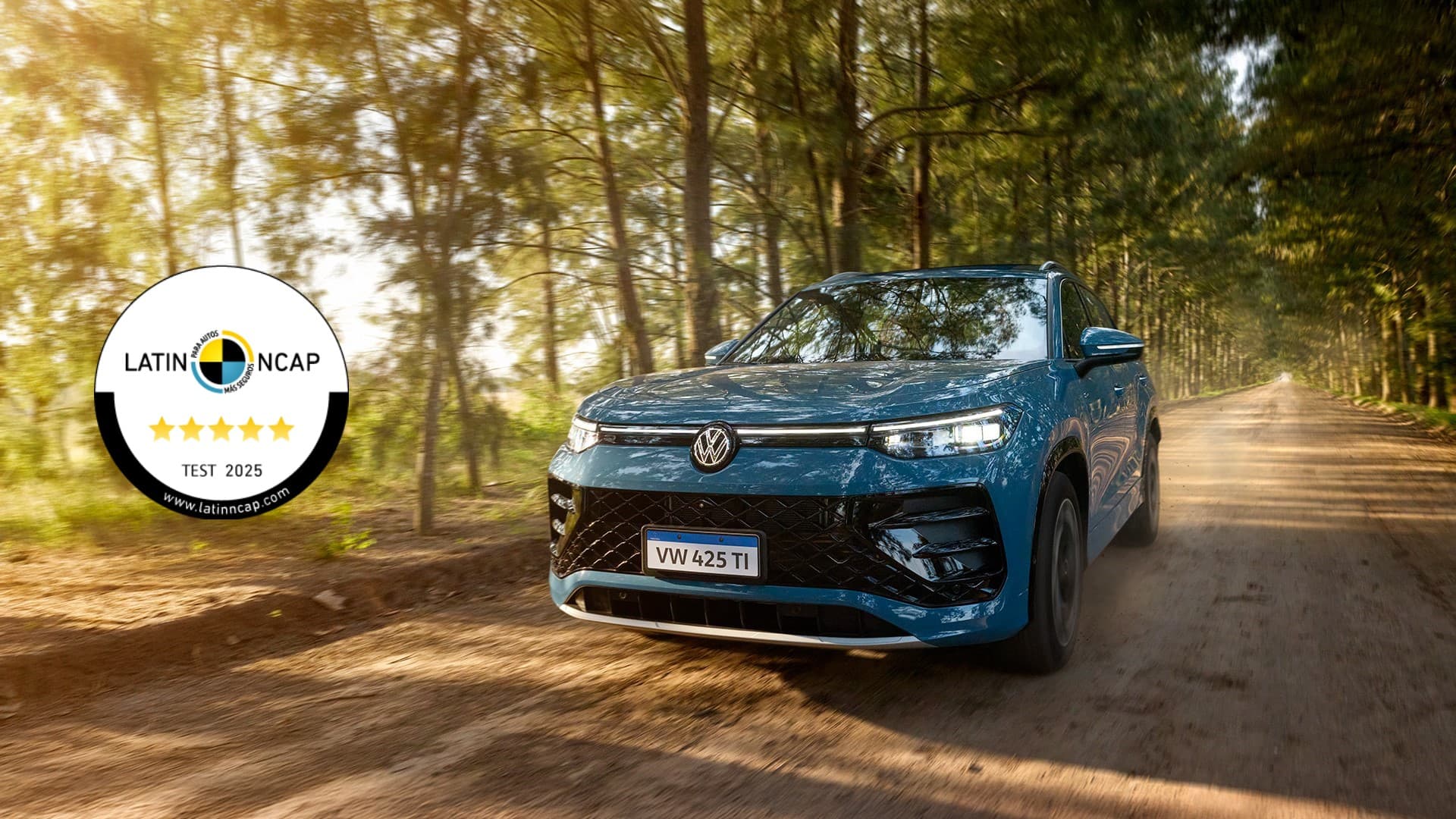 El Nuevo Volkswagen Tiguan obtiene cinco estrellas en seguridad por Latin NCAP en 2025