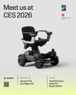 Strutt inicia la preventa del ev¹ tras ser premiado en el CES 2026 y Red Dot 2025